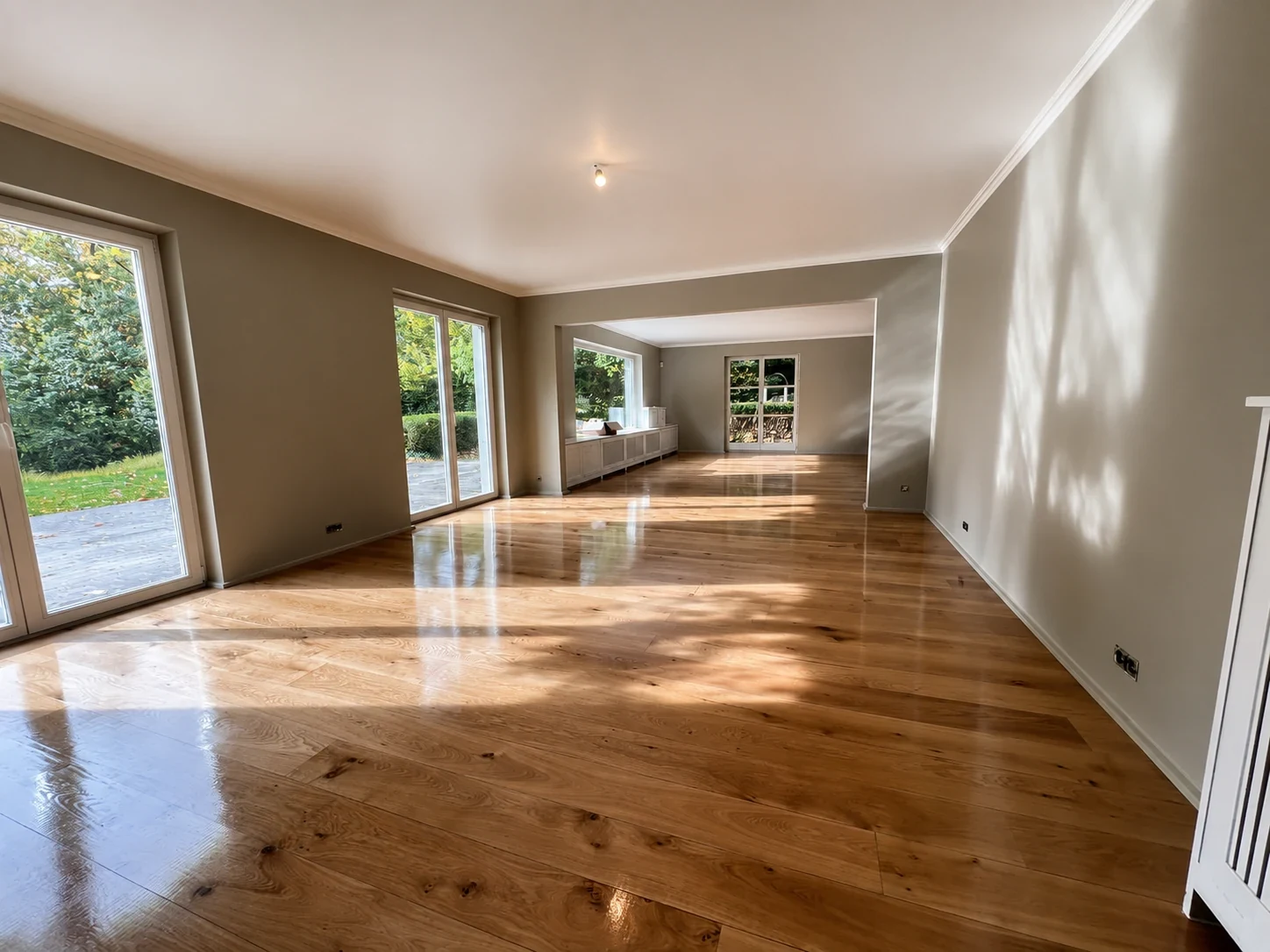 Living Room Transformation after renovation